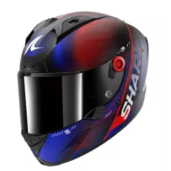 Κράνος μηχανής SHARK AERON SPEED-TECH MAT BLACK/BLUE/RED