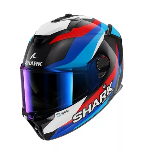 Κράνος μηχανής SHARK SPARTAN GT PRO CARBON GUINTOLI BLUE/CARBON/RED