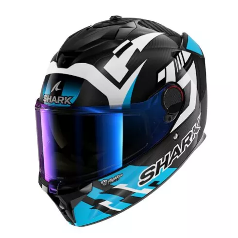 Κράνος μηχανής SHARK SPARTAN GT PRO CARBON ZARCO TRACK RACER BLACK/BLUE/WHITE