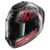 Κράνος μηχανής SHARK SPARTAN RS CARBON SHIEVER BLACK/GREY/RED