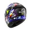 Κράνος μηχανής SHARK SPARTAN RS CARBON STREETRUSH BLACK/BLUE/SILVER/YELLOW thumb
