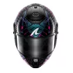 Κράνος μηχανής SHARK SPARTAN RS CARBON REPTAIA BLACK/BLUE/PURPLE thumb