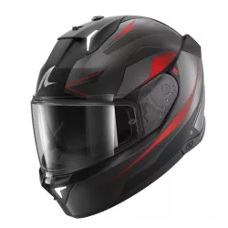 Κράνος μηχανής SHARK SKWAL i3  MEKARIUM MAT BLACK/GREY/RED