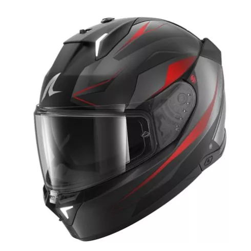 Κράνος μηχανής SHARK SKWAL i3  MEKARIUM MAT BLACK/GREY/RED