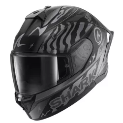 Κράνος μηχανής SHARK CUP SPEED-FANCY MAT BLACK/GREY Κράνος μηχανής SHARK CUP SPEED-FANCY MAT BLACK/GREY