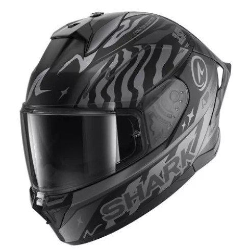 Κράνος μηχανής SHARK CUP SPEED-FANCY MAT BLACK/GREY