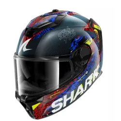 Κράνος μηχανής SHARK SPARTAN GT PRO CARBON SPEED-VIB BLACK/BLUE/RED Κράνος μηχανής SHARK SPARTAN GT PRO CARBON SPEED-VIB BLACK/BLUE/RED