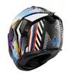Κράνος μηχανής SHARK SPARTAN GT PRO CARBON STHYR CARBON/CHROME/WHITE thumb
