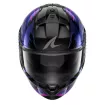 Κράνος μηχανής SHARK RIDILL 2 REPTAIA BLACK/BLUE/PURPLE thumb