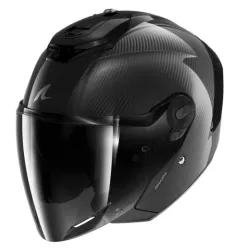 Κράνος μηχανής SHARK RS JET CARBON SKIN BLACK/GLOSSY