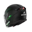 Κράνος μηχανής SHARK SKWAL i3 JET LIGHT-BLUR MAT BLACK/GREEN thumb
