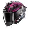 Κράνος μηχανής SHARK SKWAL JET CUP REPLICA REDDING MAT BLACK/PINK