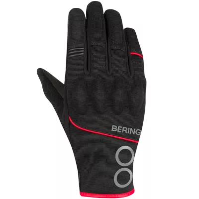 Γάντια μηχανής BERING NASSAU BLACK/RED