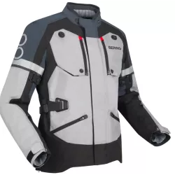 Μπουφάν μηχανής BERING HALIFAX ANTHRACITE/GREY