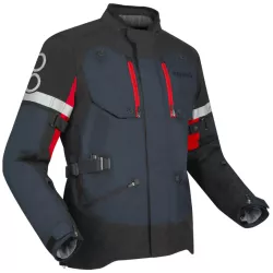 Μπουφάν μηχανής BERING HALIFAX BLACK/ANTHRACITE/RED