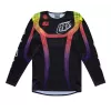 Μπλούζα motocross TROY LEE DESIGNS SE PRO Stripes Jersey - Black/Multi