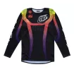 Μπλούζα motocross TROY LEE DESIGNS SE PRO Stripes Jersey - Black/Multi thumb