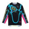 Μπλούζα motocross TROY LEE DESIGNS SSE Ultra Membrane Jersey - Black/Yellow