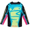 Μπλούζα motocross TROY LEE DESIGNS SSE Ultra Membrane Jersey - Black/Yellow thumb