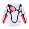 Μπλούζα motocross TROY LEE DESIGNS SSE Ultra Membrane Jersey - White/Infra Red