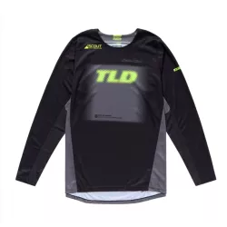 Μπλούζα motocross TROY LEE DESIGNS Scout GP Pro Fade Out Jersey - Black