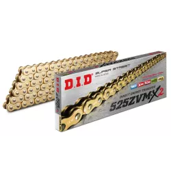 Διπλα ενισχυμένη αλυσίδα κίνησης DID DID525ZVMX2118 Διπλα ενισχυμένη αλυσίδα κίνησης DID DID525ZVMX2118