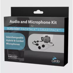 Κιτ για δεύτερο κράνος CARDO Packtalk BOLD/BLACK