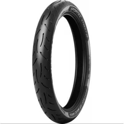 Λάστιχο μοτοσυκλέτας εμπρός/πίσω METZELER SPORTEC STREET 2 80/80-14 M/C REINF TL 43S