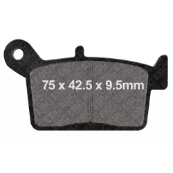 Τακάκια μοτοσυκλέτας EBC SINT R SERIES FA697R Τακάκια μοτοσυκλέτας EBC SINT R SERIES FA697R