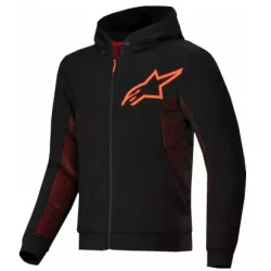 Φούτερ μοτοσυκλέτας ALPINESTARS CHROME V2 BLK/RED Φούτερ μοτοσυκλέτας ALPINESTARS CHROME V2 BLK/RED