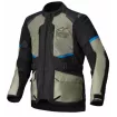 Μπουφάν μηχανής ALPINESTARS ANDES AIR BLK/GRY/BLUE thumb