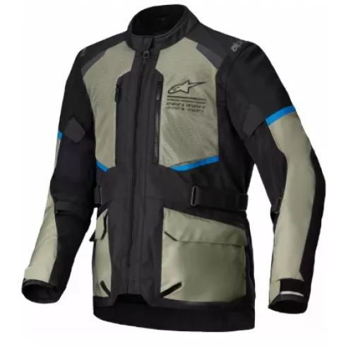 Μπουφάν μηχανής ALPINESTARS ANDES AIR BLK/GRY/BLUE Μπουφάν μηχανής ALPINESTARS ANDES AIR BLK/GRY/BLUE