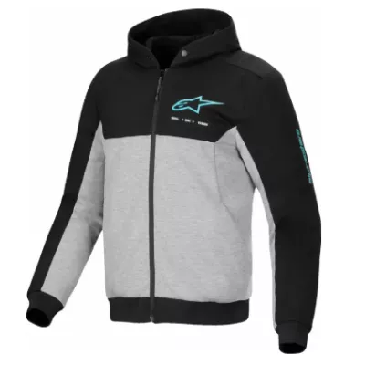 Ζακέτα μοτοσυκλέτας ALPINESTARS CHROME V2 SPORT BK/GY/TQ