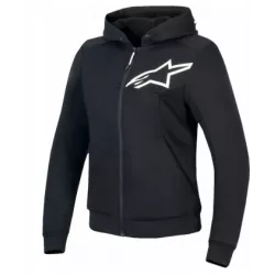 Γυναικεία ζακέτα μοτοσυκλέτας ALPINESTARS Stella Chrome v2 BLK/WHT