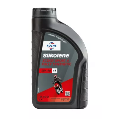 Λάδι μηχανής SILKOLENE SCOOT SPORT 4 5W40 1L Λάδι μηχανής SILKOLENE SCOOT SPORT 4 5W40 1L