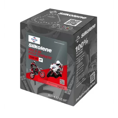 Λάδι μηχανής SILKOLENE PRO 4 15W50 - XP 4L