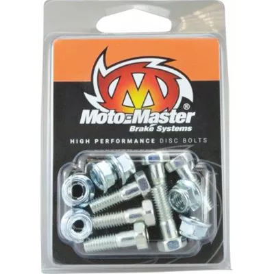 Βίδες δισκόφρενου MOTO-MASTER ROTOR BOLTS M6X19 HEX+NUT