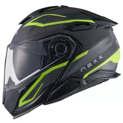 Κράνος μηχανής NEXX X.LIFETOUR FLIP UP PRO MILE NEON GRAY