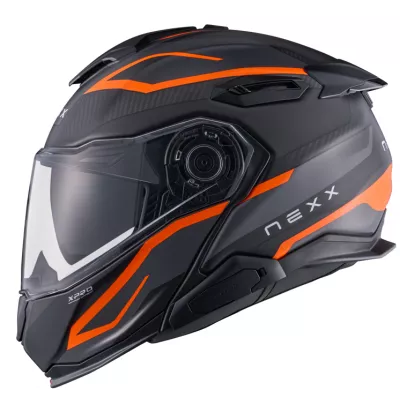 Κράνος μοτοσυκλέτας NEXX X.LIFETOUR FLIP UP PRO MILE Orange/Grey