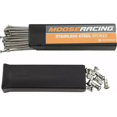 Ακτίνες τροχού μοτοσυκλέτας MOOSE RACING SPOKE SET MOOSE 18" SS