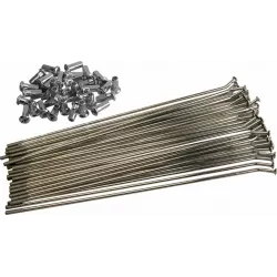 Ακτίνες τροχού μοτοσυκλέτας 220mm MOOSE RACING SPOKE SET MOOSE 19" CS