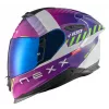 Κράνος μηχανής NEXX Y100R FADE PURPLE WHITE