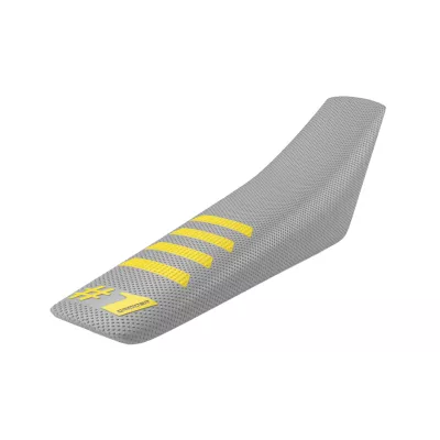 Κάλυμμα σέλας ONEGRIPPER RIBBED Grey/Yellow - UNIVERSAL