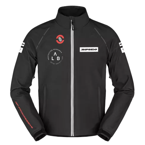 Μπουφάν μηχανής SPIDI PIT LANE BLACK Μπουφάν μηχανής SPIDI PIT LANE BLACK