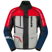 Υφασμάτινο μπουφάνη μηχανής SPIDI 4 SEASON V3 BLUE/ICE/RED thumb