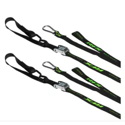 Ιμάντες για τη μεταφορά μοτοσυκλέτας RFX Black/Hi-Viz LE