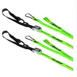 Ιμάντες μεταφοράς μοτοσυκλέτας RFX Hi-Viz/Black