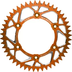 Γρανάζι πίσω κίνησης RFX Pro Series Elite KTM SX 50 14-24 Aluminium Rear Sprocket Orange - 415 38T Γρανάζι πίσω κίνησης RFX Pro Series Elite KTM SX 50 14-24 Aluminium Rear Sprocket Orange - 415 38T