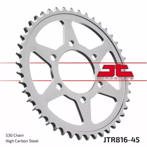 Γρανάζι πίσω κίνησης JTR816.45Z Black Γρανάζι πίσω κίνησης JTR816.45Z Black
