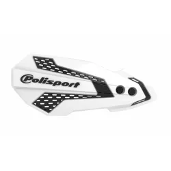 Προστατευτικές χούφτες μηχανής POLISPORT MX FLOW HONDA White/Black Προστατευτικές χούφτες μηχανής POLISPORT MX FLOW HONDA White/Black